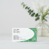 Elektronische Circuits Groen Visitekaartje (Staand voorkant)