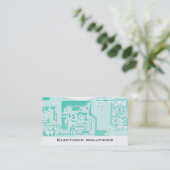 Elektronische-communicatiecircuits Visitekaartje (Staand voorkant)
