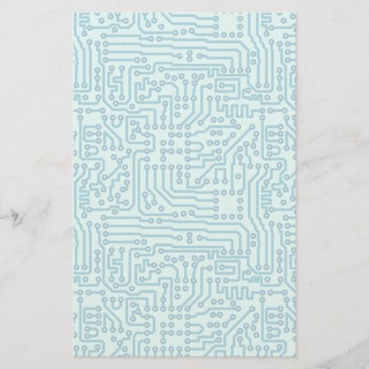 Elektronische digitale circuitkaart briefpapier (Voorkant)