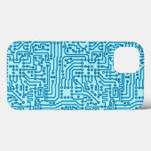 Elektronische digitale circuitkaart Case-Mate iPhone case (Achterkant (horizontaal))