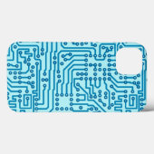 Elektronische digitale circuitkaart Case-Mate iPhone case (Achterkant (horizontaal))
