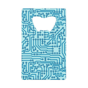 Elektronische digitale circuitkaart creditkaart flessenopener