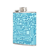 Elektronische digitale circuitkaart heupfles (Links)