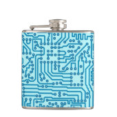 Elektronische digitale circuitkaart heupfles (Voorkant)