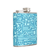 Elektronische digitale circuitkaart heupfles (Rechts)