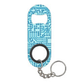 Elektronische digitale circuitkaart mini flessenopener (Achterkant)