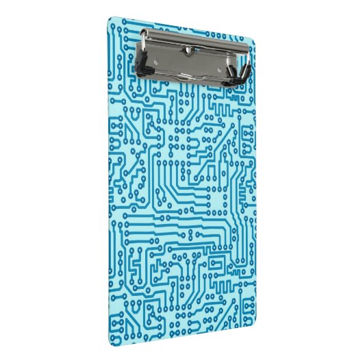 Elektronische digitale circuitkaart mini klembord (Schuin)