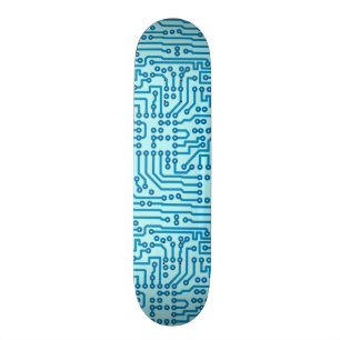 Elektronische digitale circuitkaart skateboard