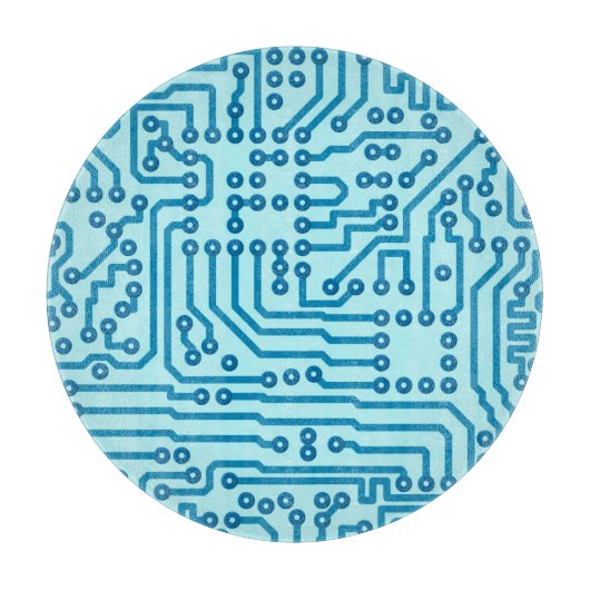 Elektronische digitale circuitkaart snijplank (Voorkant)