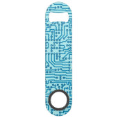 Elektronische digitale circuitkaart speed flessenopener (Voorkant)