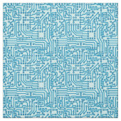 Elektronische digitale circuitkaart stof (Swatch)