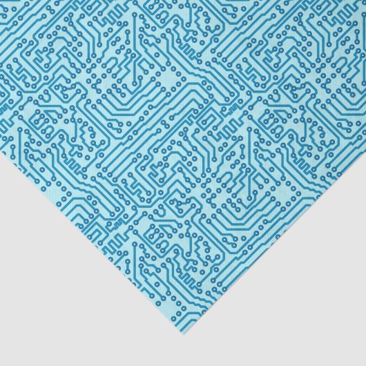 Elektronische digitale circuitkaart tissuepapier (Detail)