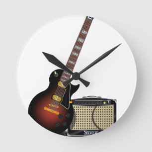 Elektronische gitaar ronde klok