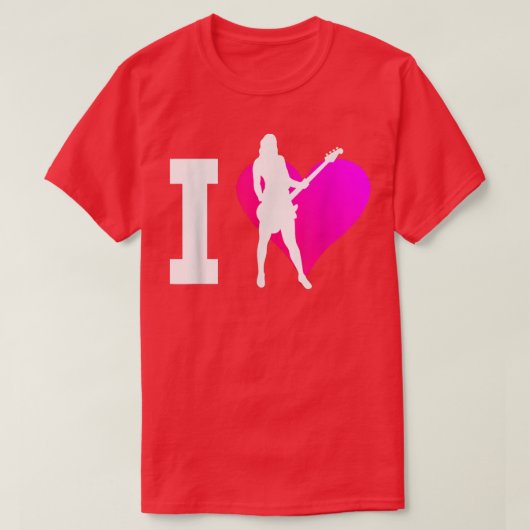 Elektronische gitaargitaar t-shirt (Design voorkant)