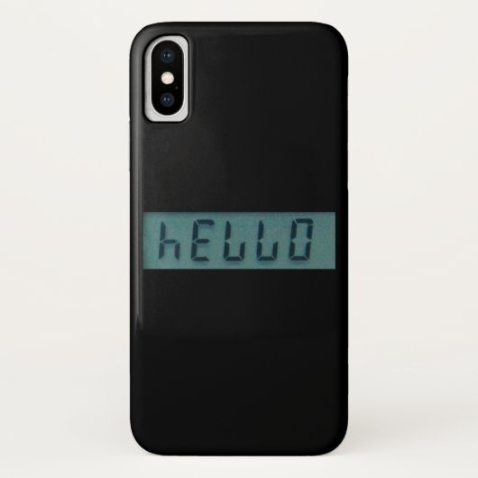 Elektronische Hallo Case-Mate iPhone Case (Achterkant)