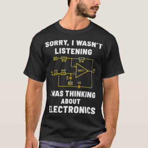 Elektronische ingenieurgiften Elektrisch geek Funn T-shirt