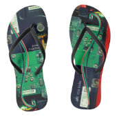 Elektronische kabel voor geek robotprintplaat teenslippers (Voetbed)