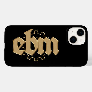 Elektronische lichaamsmuziek EBM-belettering V2 Case-Mate iPhone 14 Hoesje