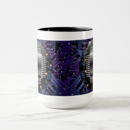 Elektronische Mok voor een motorcircuit (Midden)