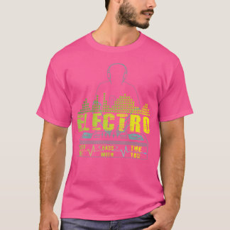 Elektronische Muziek Quote Techno Rave Elektrisch T-shirt