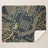 Elektronische onderdelen, sluiten van een computer sherpa deken (Voorkant (horizontaal))