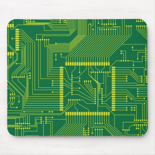 Elektronische pcb's muismat (Voorkant)