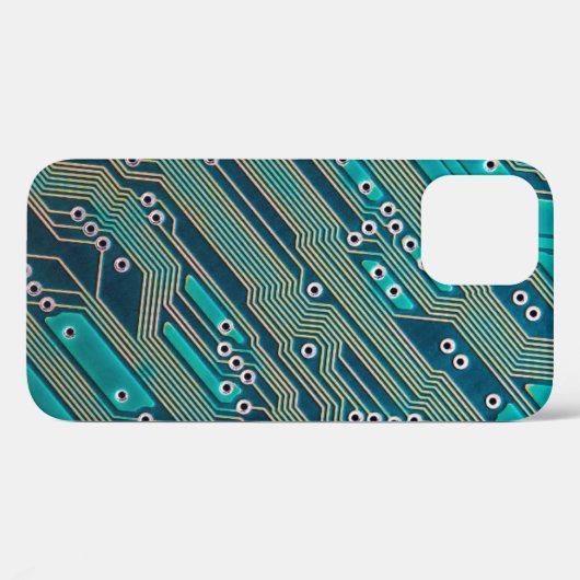 Elektronische printplaat dicht bij de achtergrond, Case-Mate iPhone case (Achterkant (horizontaal))