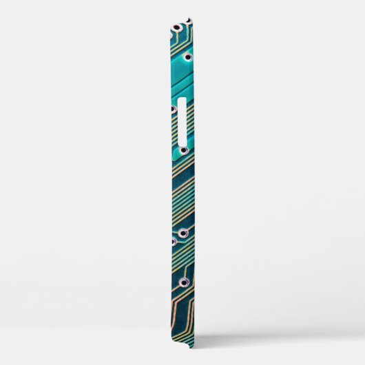 Elektronische printplaat dicht bij de achtergrond, Case-Mate iPhone case (Achterkant / Rechts)