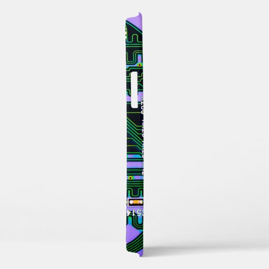 Elektronische printplaat dicht bij de achtergrond, Case-Mate iPhone case (Achterkant / Rechts)