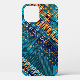 Elektronische printplaat sluiten. computer, semico Case-Mate iPhone case