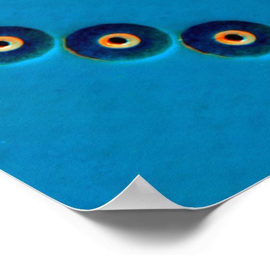 Elektronische printplaat sluiten. computer, semico poster (Hoek)