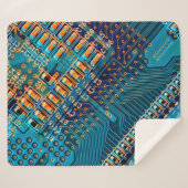 Elektronische printplaat sluiten. computer, semico sherpa deken (Voorkant (horizontaal))