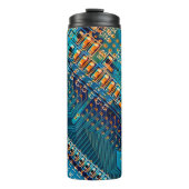 Elektronische printplaat sluiten. computer, semico thermosbeker (Voorkant)