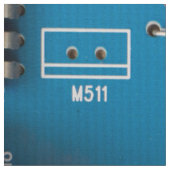 Elektronische printplaat stof (Close Up)