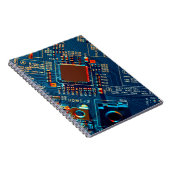 Elektronische schakeling dicht bij elkaar. Elektro Notitieboek (Rechterzijde)