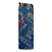 Elektronische schakeling dicht bij elkaar. Elektro Thermosbeker (Geroteerd rechts)