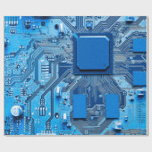 Elektronische schakelingen sluiten. circuit,plaat, cadeaupapier (Vlak)