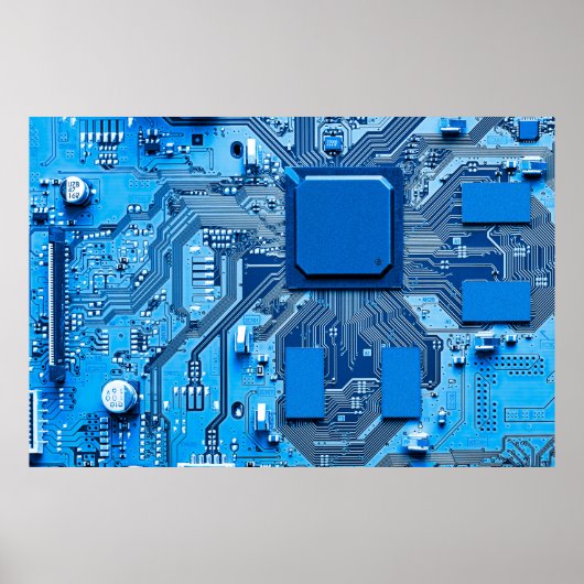 Elektronische schakelingen sluiten. circuit,plaat, poster (Voorkant)