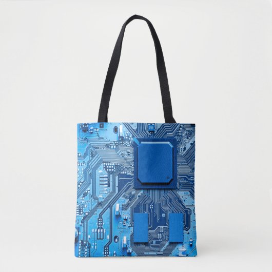 Elektronische schakelingen sluiten. circuit,plaat, tote bag (Voorkant)
