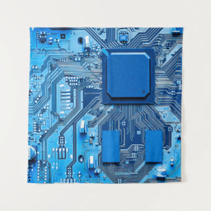 Elektronische schakelingen sluiten. circuit,plaat, wandkleed