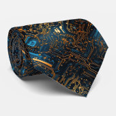 Elektronische schakelingen stropdas (Opgerold)