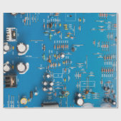 Elektronische schakelkaart cadeaupapier (Vlak)