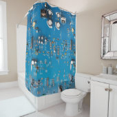 Elektronische schakelkaart douchegordijn (In situ)