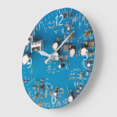 Elektronische schakelkaart grote klok (Hoek)