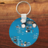 Elektronische schakelkaart sleutelhanger (Voorkant)