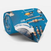 Elektronische schakelkaart stropdas (Opgerold)