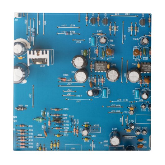 Elektronische schakelkaart tegeltje (Voorkant)