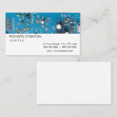 Elektronische schakelkaart visitekaartje (Voorkant / Achterkant)