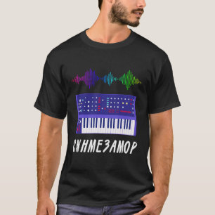 Elektronische Synthesizer ADSR Modulaire Golfvorm T-shirt