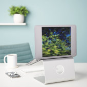 Elektronische tablet laptop sticker skin design (Laptop op bureau)